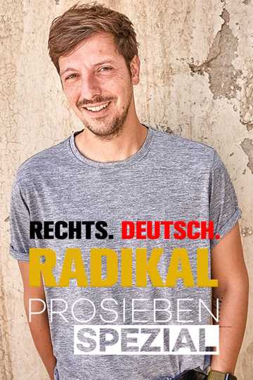 Rechts Deutsch Radikal Poster