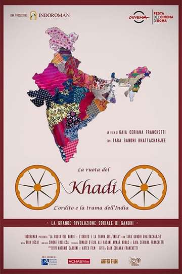 The wheel of Khadi  The warp and weft of India