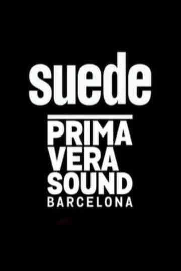 Suede  Primavera Sound 2019 Barcelona Poster