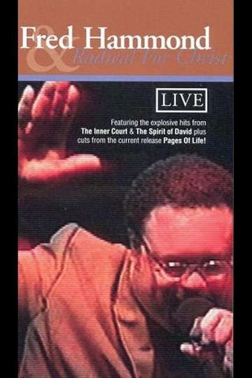 Fred Hammond and Radical for Christ Live Poster