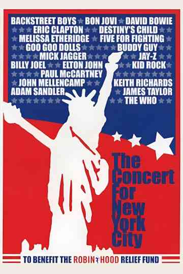 The Concert for New York City Poster