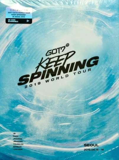 GOT7 Keep Spinning 2019  World Tour Poster