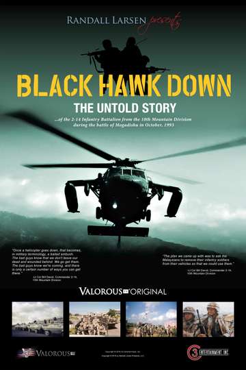 Black Hawk Down The Untold Story Poster