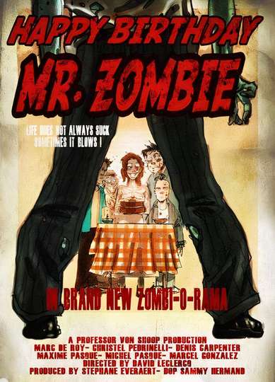 Happy Birthday, Mr. Zombie Poster