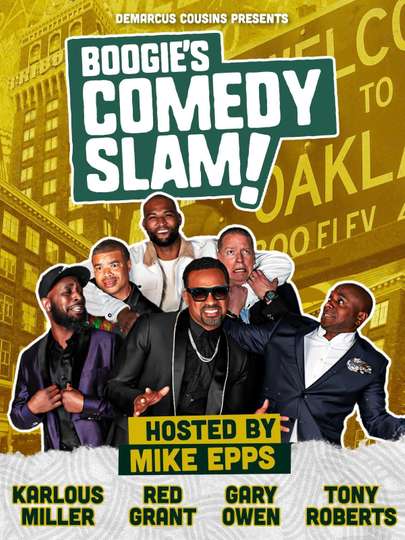 DeMarcus Cousins Presents Boogie's Comedy Slam Poster