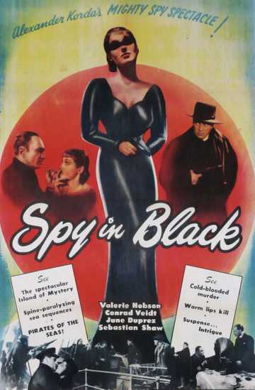 The Spy in Black Poster