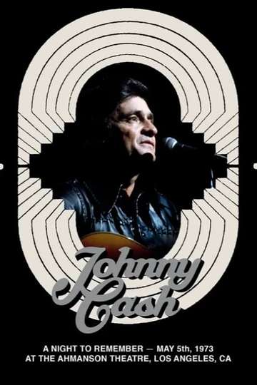 Johnny Cash  A Night to Remember 1973 Poster