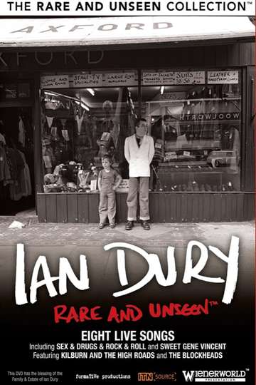 Ian Dury Rare And Unseen Poster