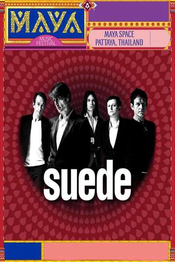 Suede  MAYA Music Festival 2020 Poster