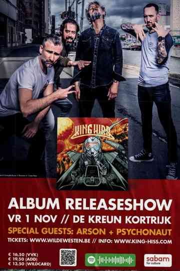 King Hiss Earthquaker  Album releaseshow 2019