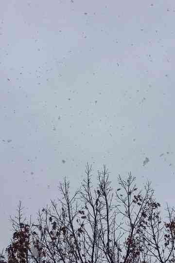 a sudden change in seasons