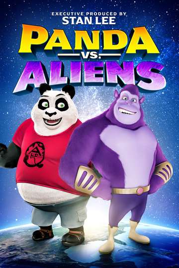Panda vs Aliens Poster