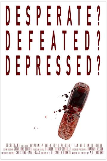 Desperate Defeated Depressed Poster