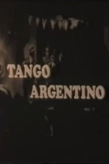 Tango argentino Poster