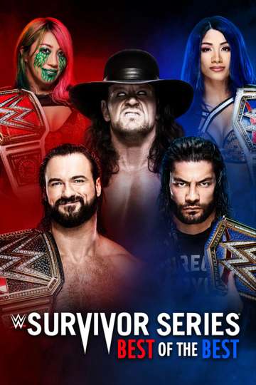 WWE Survivor Series 2020 Poster