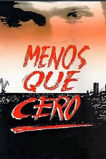 Menos que cero Poster