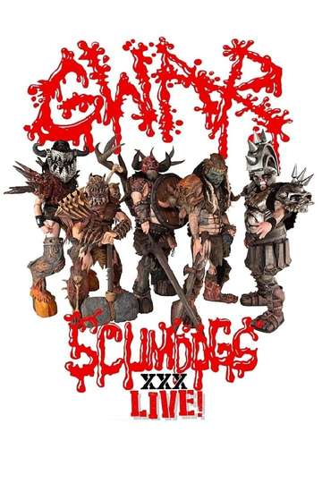 GWAR  Scumdogs XXX Live The 30th Anniversary Reunion Show Poster