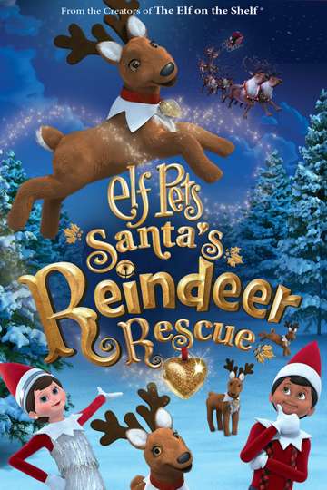 Elf Pets Santas Reindeer Rescue Poster