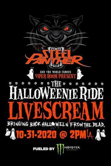Steel Panther  The Halloweenie Ride Livescream Poster