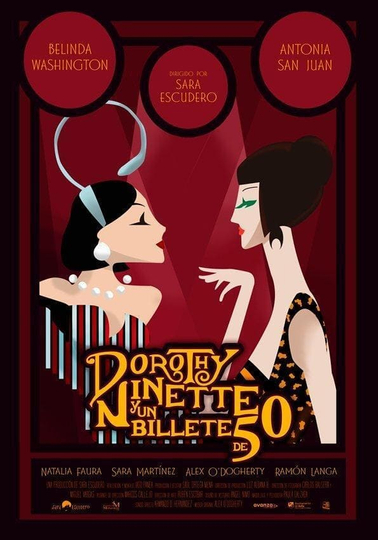 Dorothy Ninette and a 50 Euro Bill Poster