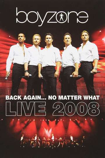 Boyzone Back Again No Matter What  Live Poster