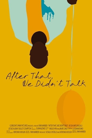 After That We Didnt Talk Poster