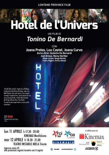 Hotel de lUnivers Poster