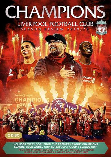 Champions Liverpool Football Club Season Review 201920 Poster