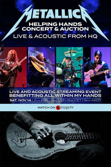 Metallica Helping Hands Concert  Auction Live  Acoustic From HQ