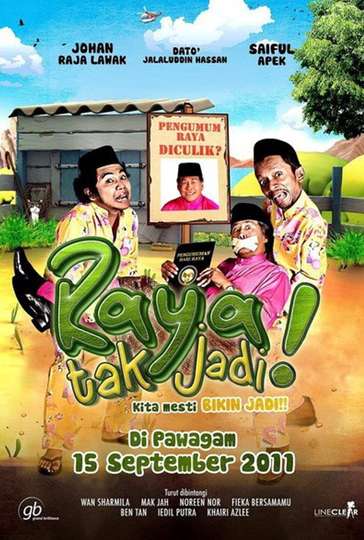 Raya Tak Jadi! Poster