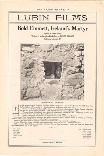 Bold Emmett Irelands Martyr Poster