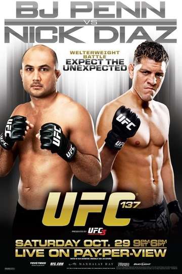 UFC 137 Penn vs Diaz Poster