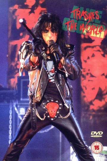 Alice Cooper Trashes The World Poster
