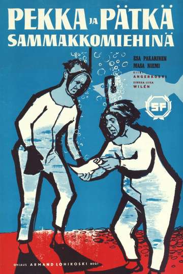 Pekka ja Pätkä sammakkomiehinä Poster