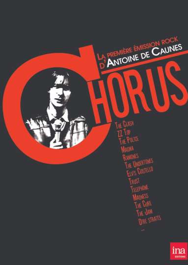 Chorus  La première émission Rock dAntoine de Caunes Poster