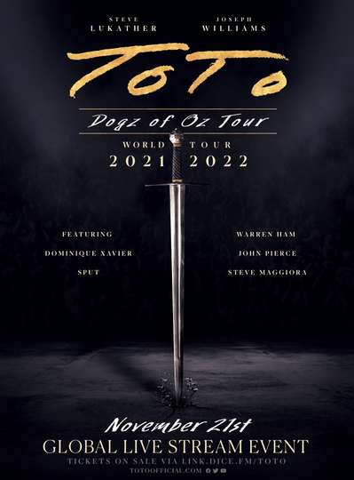 Toto Dogz of Oz Tour Global Live Stream Poster