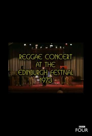 Reggae Concert from the Edinburgh Festival Poster