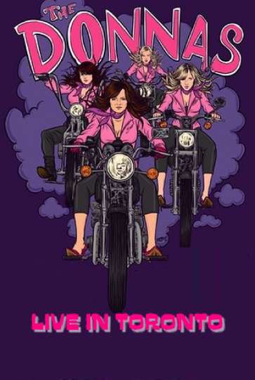 The Donnas Live In Toronto Poster
