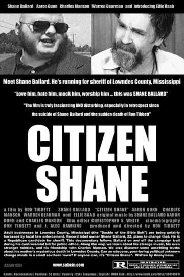 Citizen Shane Poster