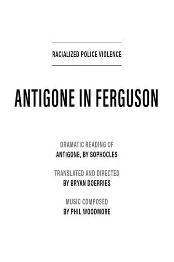 Antigone in Ferguson Poster