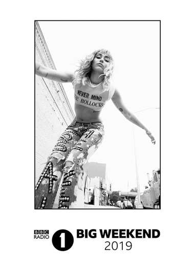 Miley Cyrus Live at BBC Radio 1 Big Weekend 2019 Poster