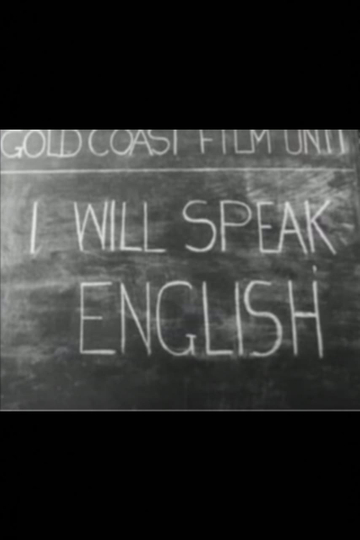 I Will Speak English