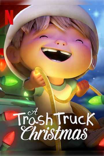 A Trash Truck Christmas Poster