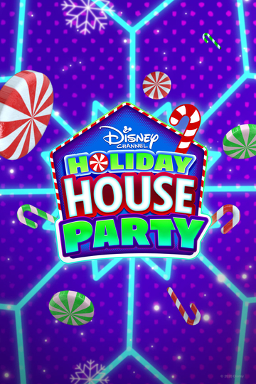 Disney Channel Holiday House Party Poster