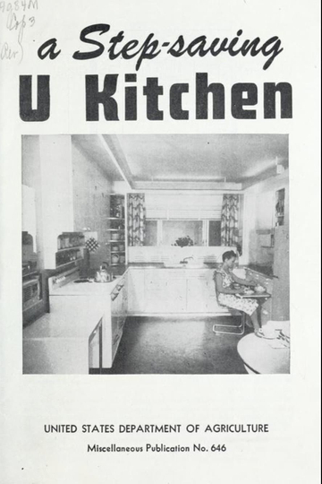 A StepSaving Kitchen Poster