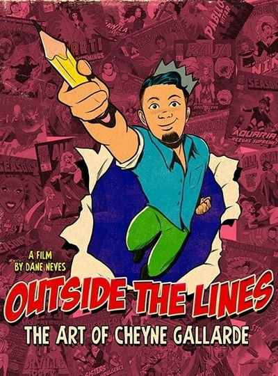 Outside the Lines The Art of Cheyne Gallarde Poster