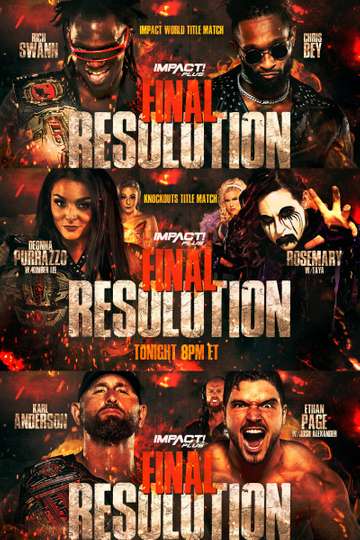 IMPACT Wrestling Final Resolution Poster