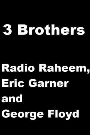 3 Brothers - Radio Raheem, Eric Garner and George Floyd Poster