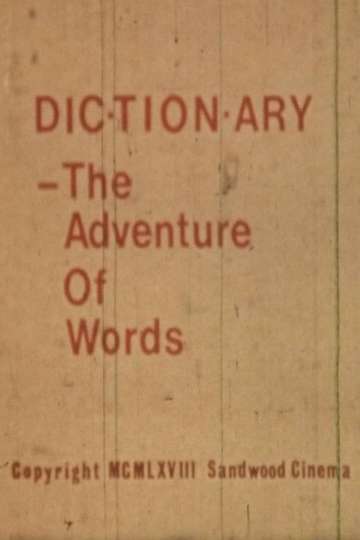Dictionary The Adventure of Words Poster
