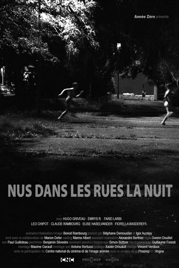 Nus dans les rues la nuit Poster